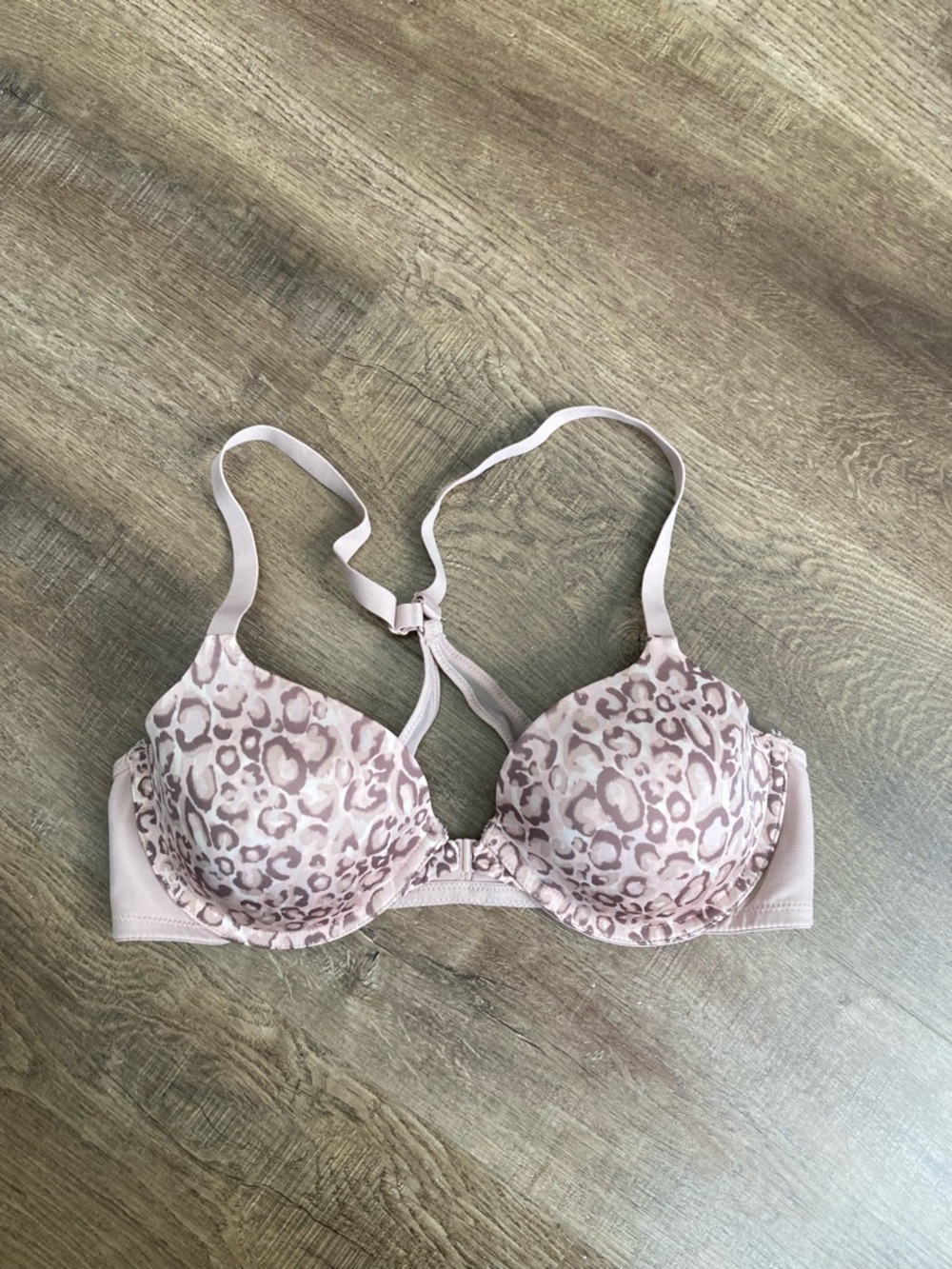Maidenform Women's Patterned Front Close T Shirt Bra Size 34C